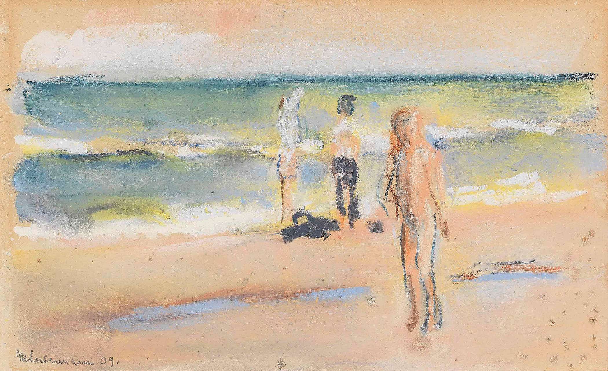 Badende Am Strand by Max Liebermann - Image 2