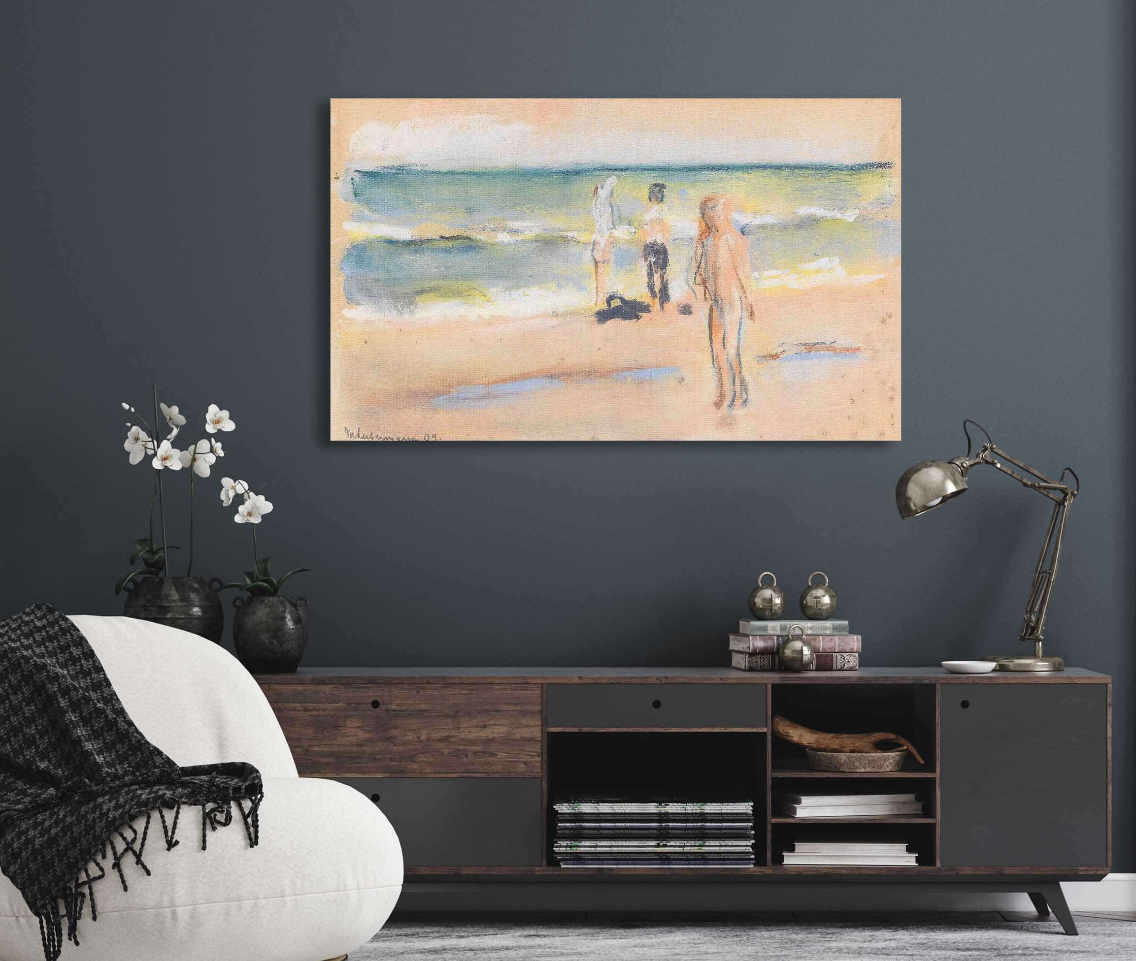Badende Am Strand by Max Liebermann - Image 5