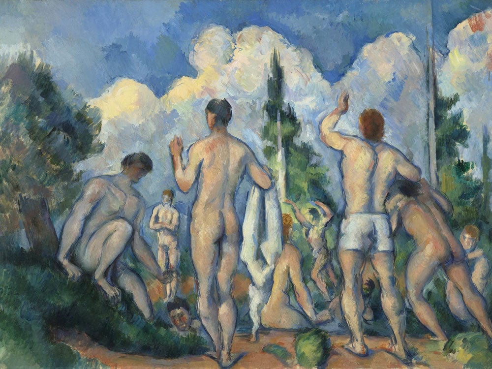 Baigneurs (Bathers) By Paul Cezanne - Image 5