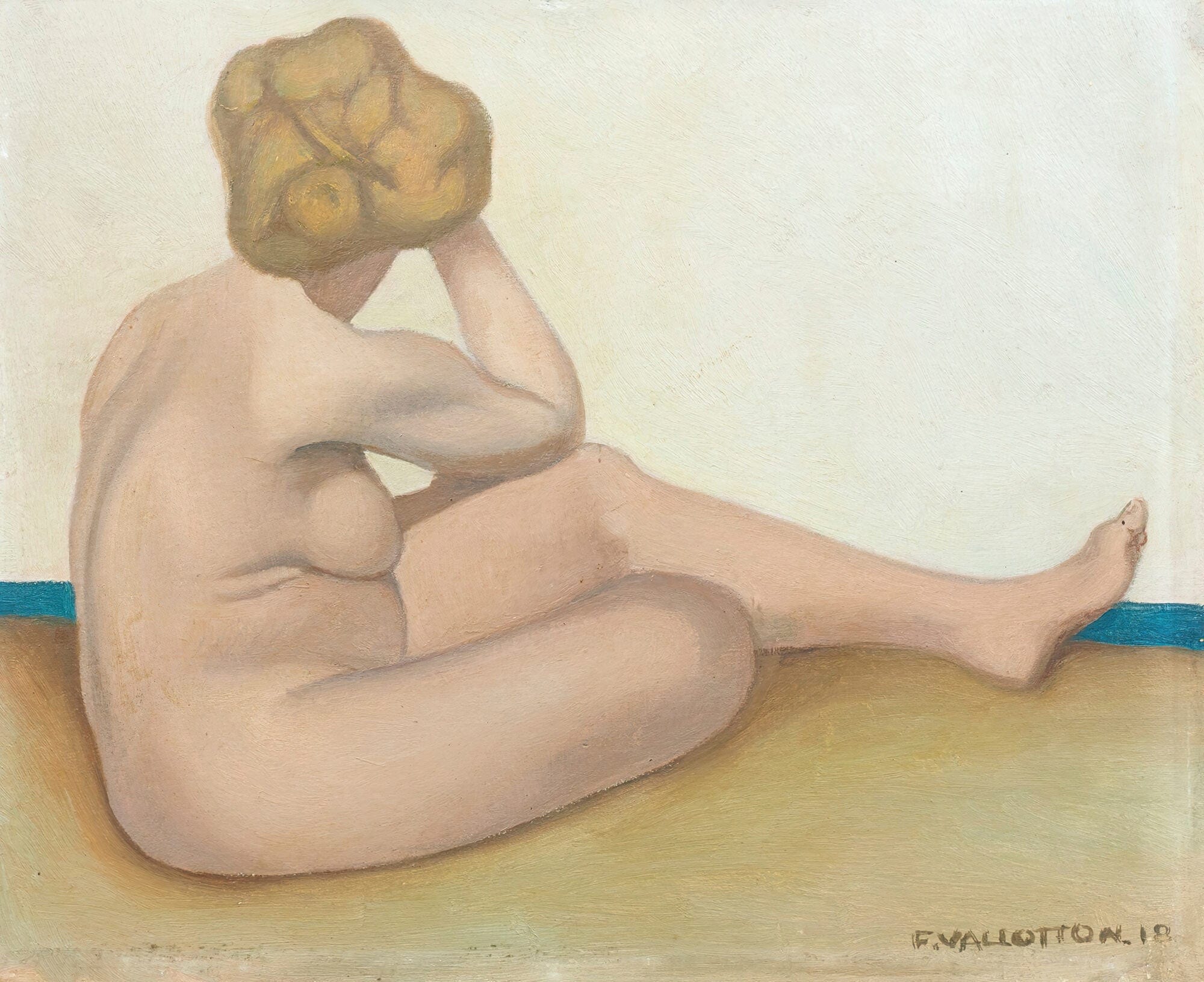 Baigneuse Assise Sur Le Sable by Felix Vallotton - Image 2