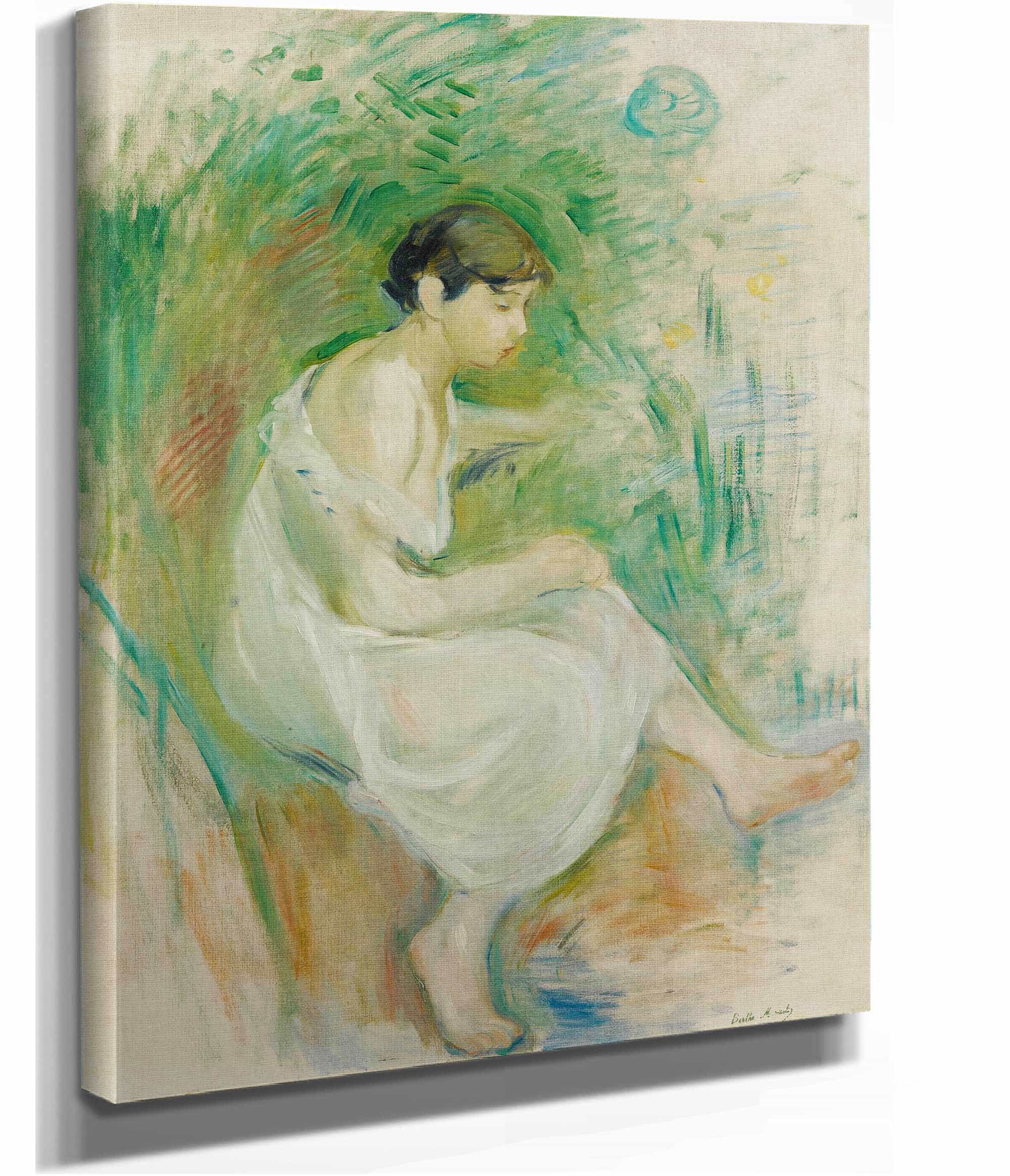 Baigneuse En Chemise by Berthe Morisot - Image 2