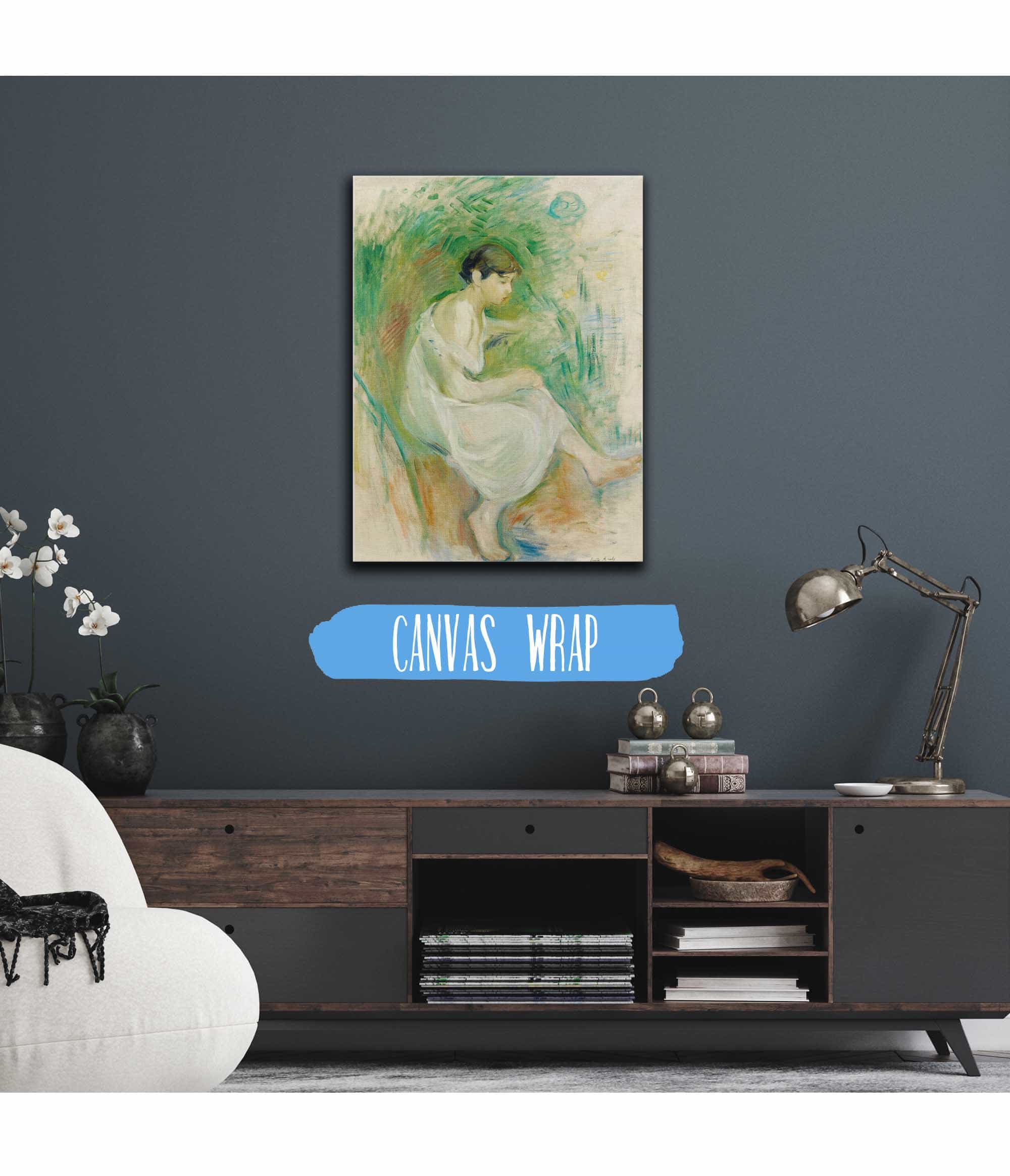 Baigneuse En Chemise by Berthe Morisot - Image 3