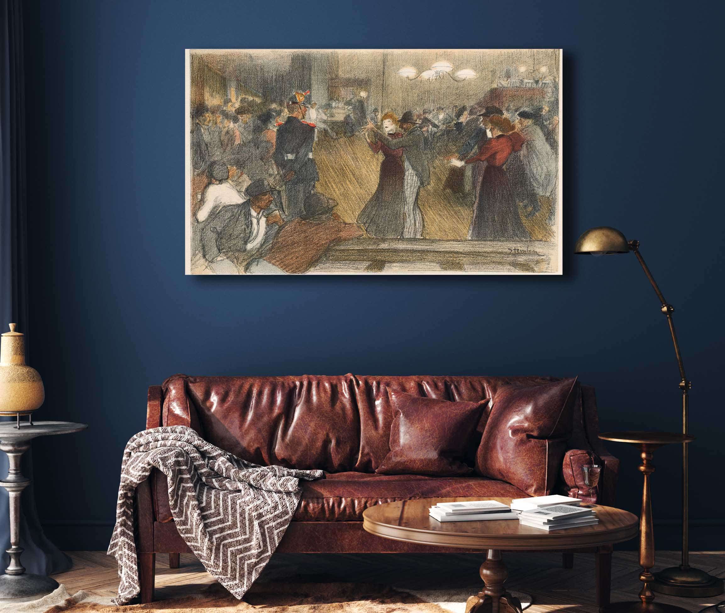 Bal De Barriere by Theophile Alexandre Steinlen - Image 4