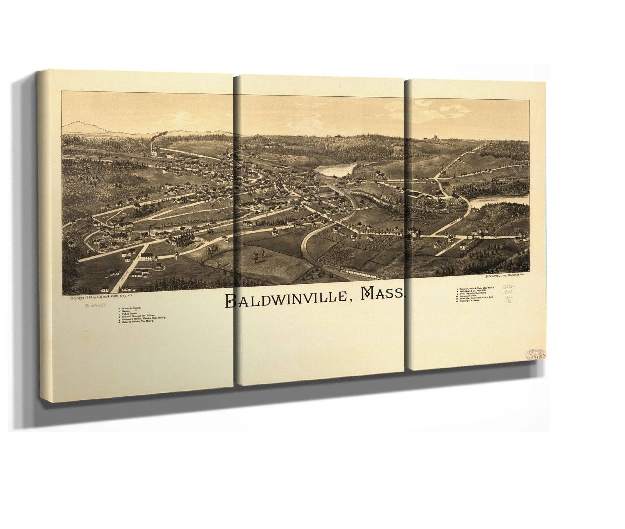 Baldwinville Mass State Of Massachusetts - Image 2