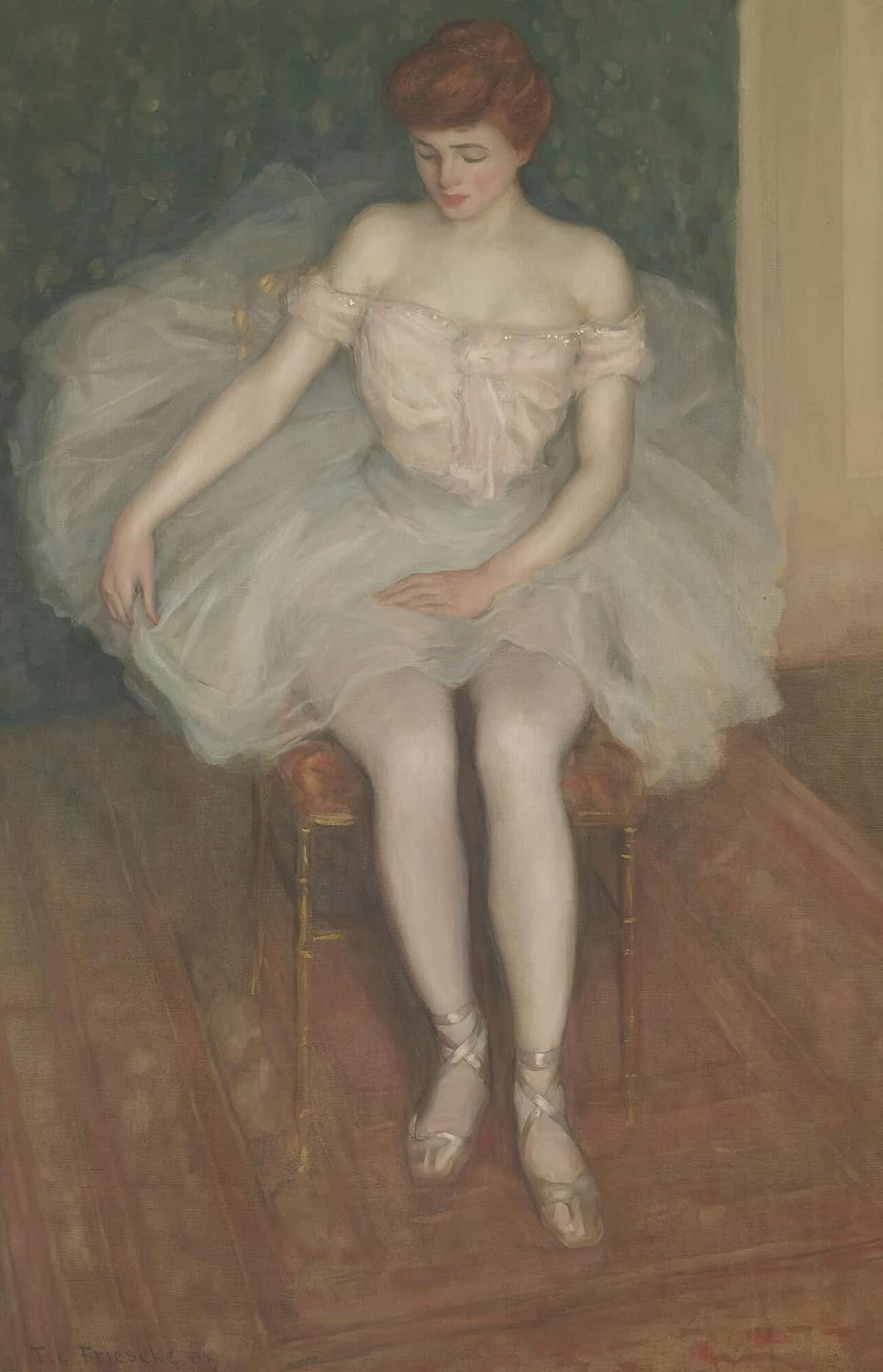 Ballerina by Frederick Carl Frieseke - Image 3
