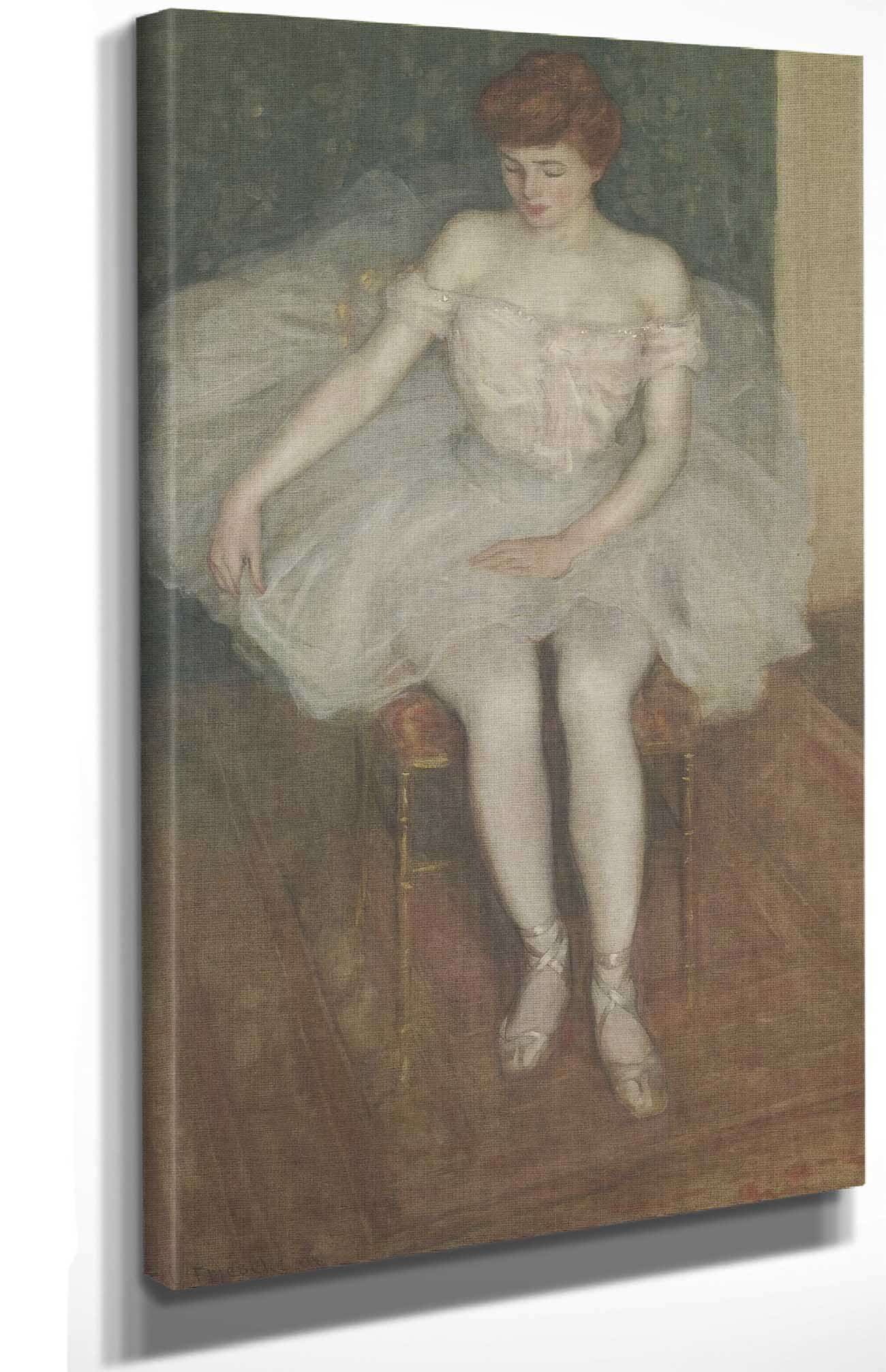 Ballerina by Frederick Carl Frieseke - Image 4