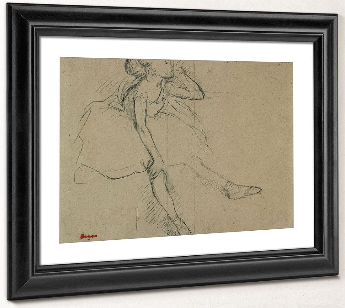 Ballet Dancer In Repose By Edgar Degas - Image 4