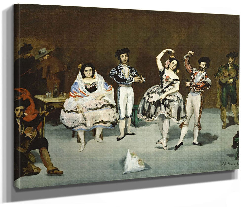 Ballet Espagnol By Edouard Manet