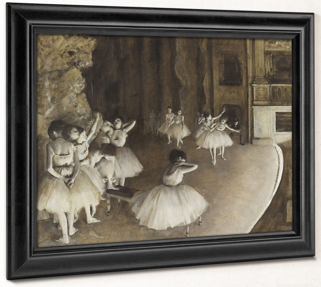 Ballet Rehearsal On Stage By Edgar Degas - Image 8