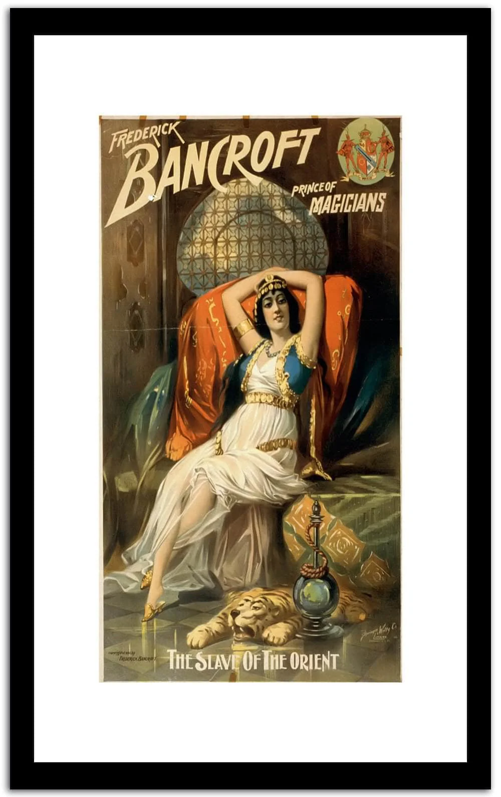 Bancroft Vintage Circus Poster