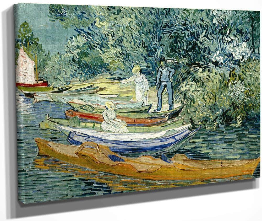Bank Of The Oise At Auvers By Vincent Van Gogh