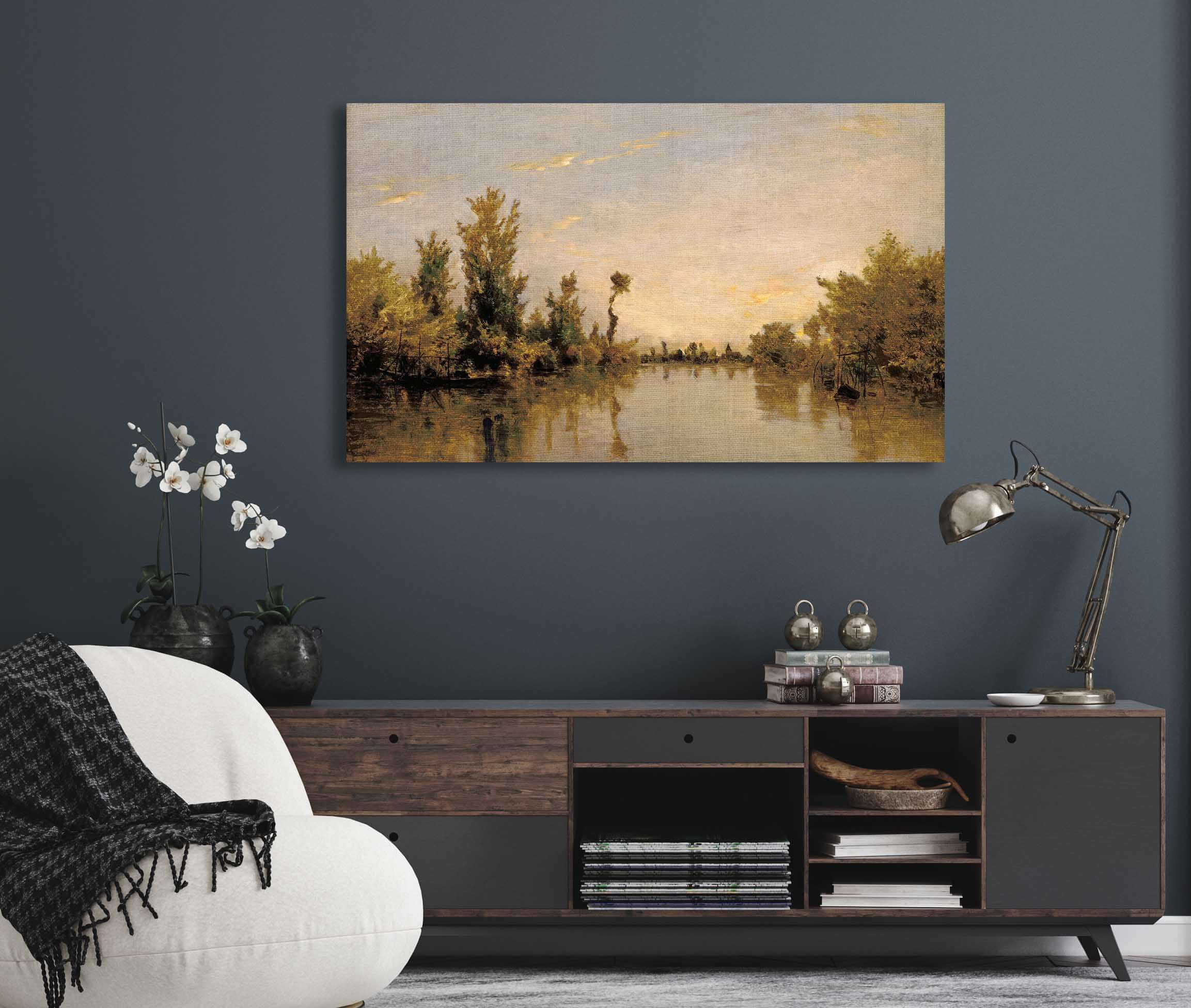 Banks Of The Seine by Charles Francois Daubigny - Image 5