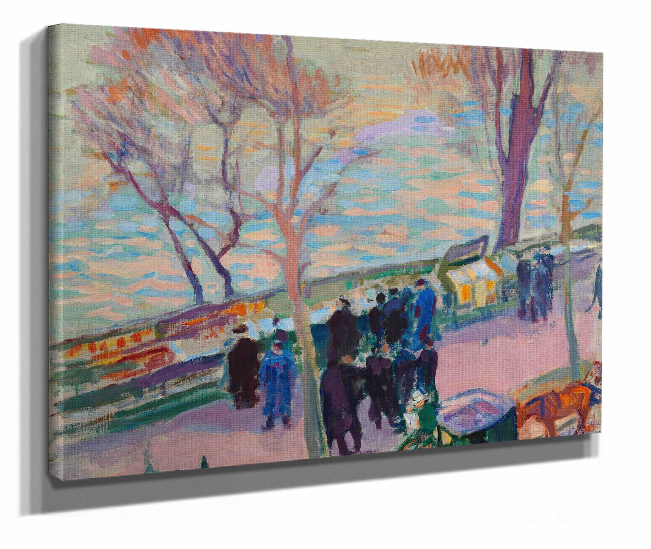 Banks Of The Seine by Magnus Enckell - Image 2