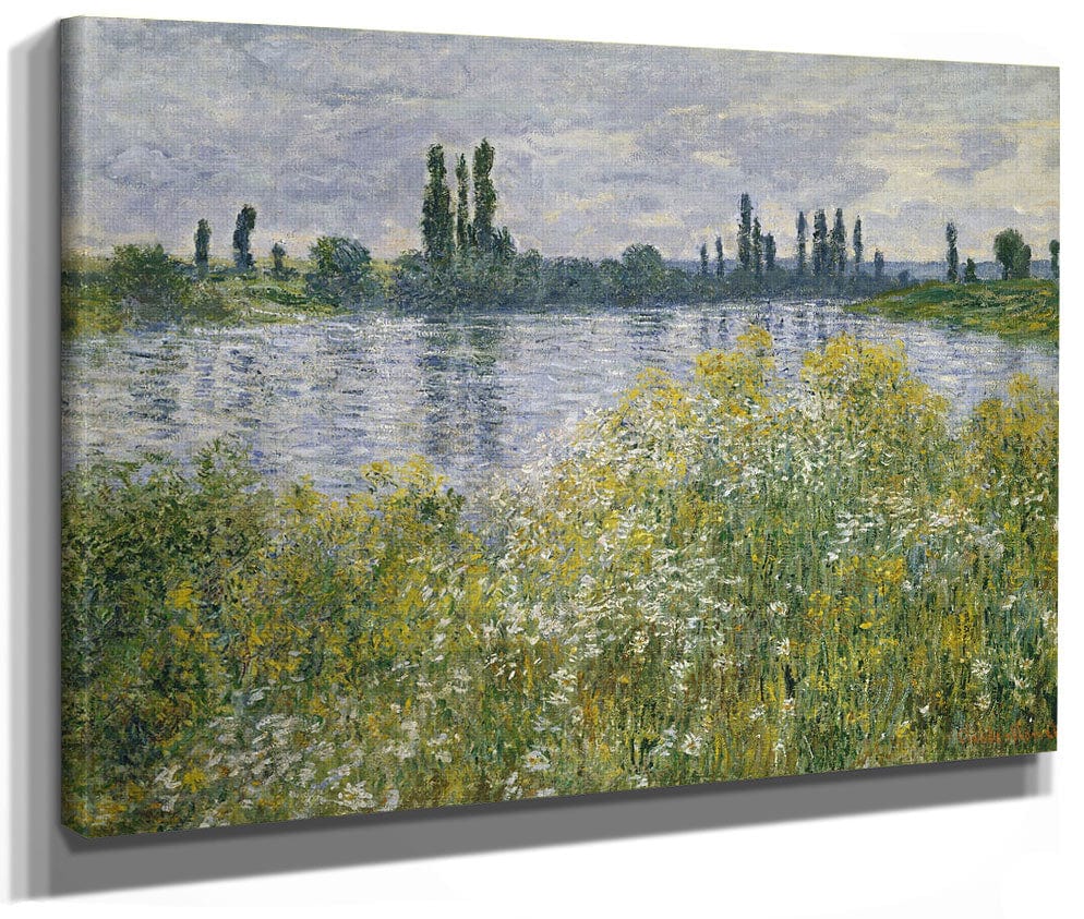 Banks Of The Seine, Vetheuil By Claude Monet