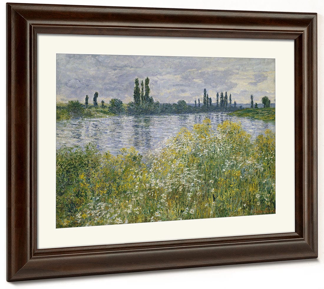 Banks Of The Seine, Vetheuil By Claude Monet - Image 3