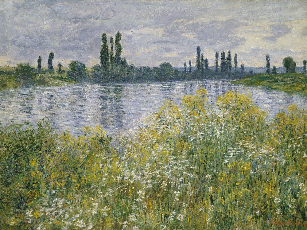 Banks Of The Seine, Vetheuil By Claude Monet - Image 5