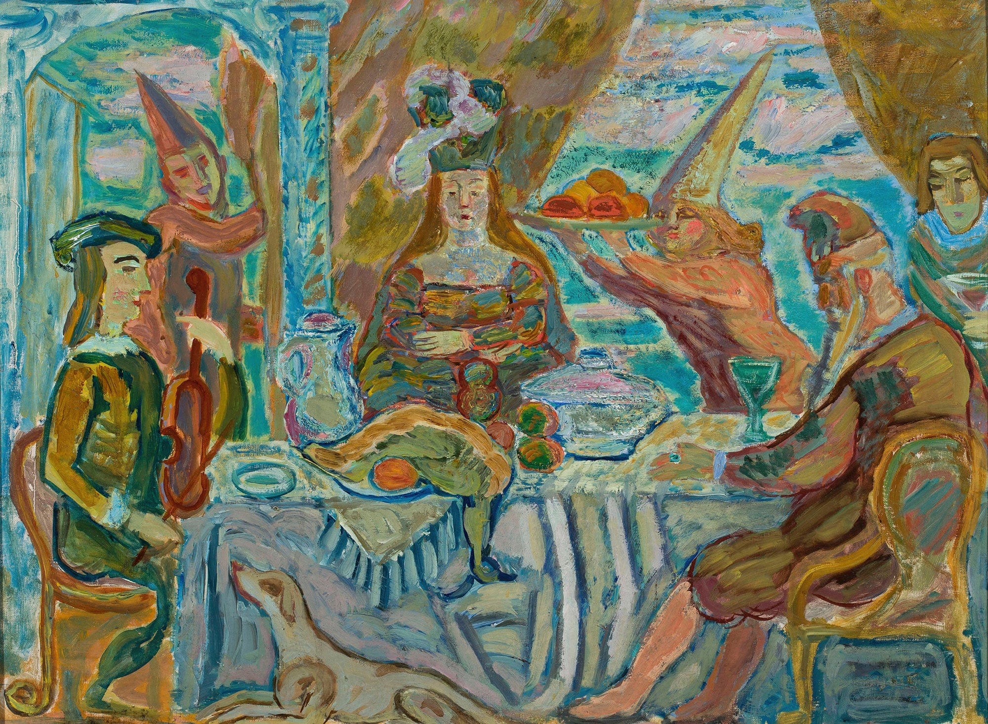 Banquet by Zygmunt Waliszewski