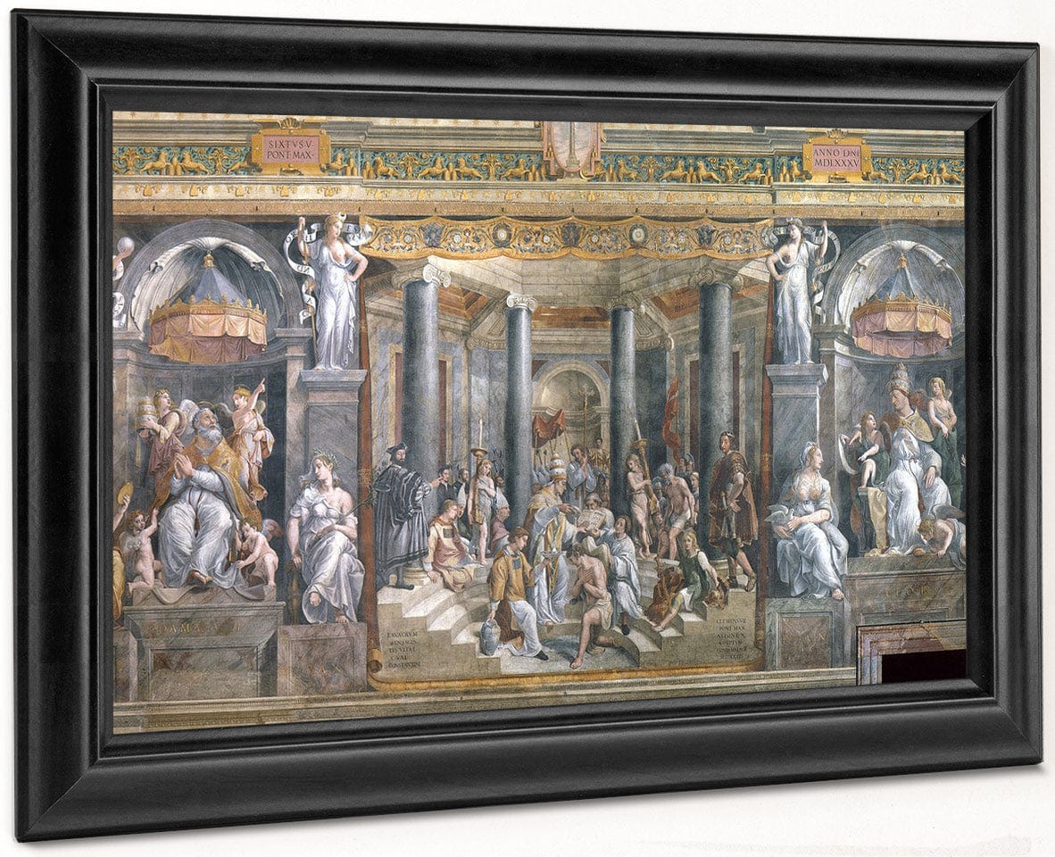 Baptism Of Constantine By Raphael - Image 8