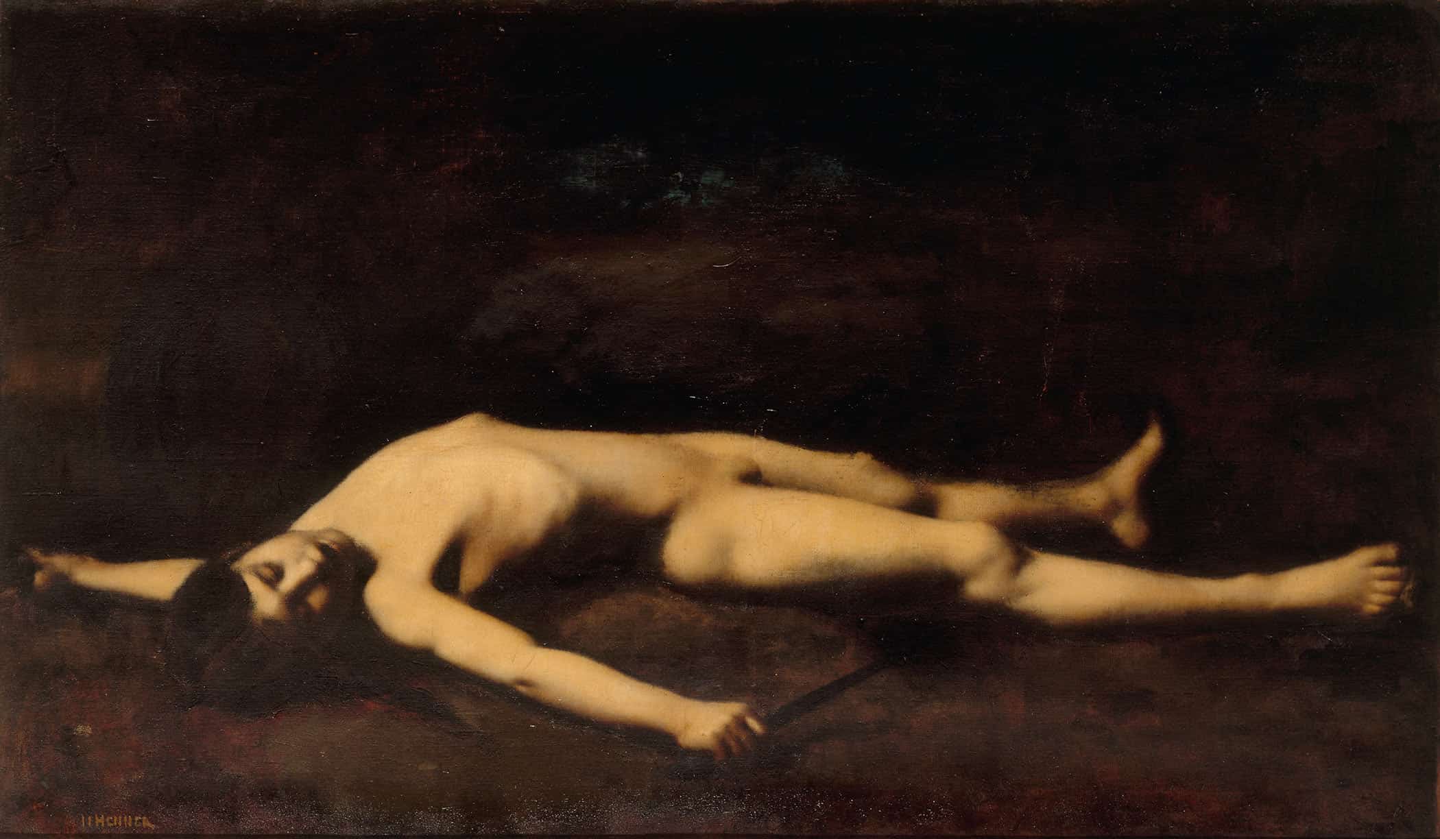 Bara by Jean Jacques Henner - Image 2