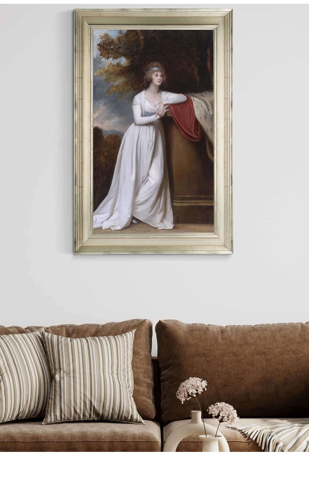 Barbara Marchioness Of Donegall by George Romney - Image 5