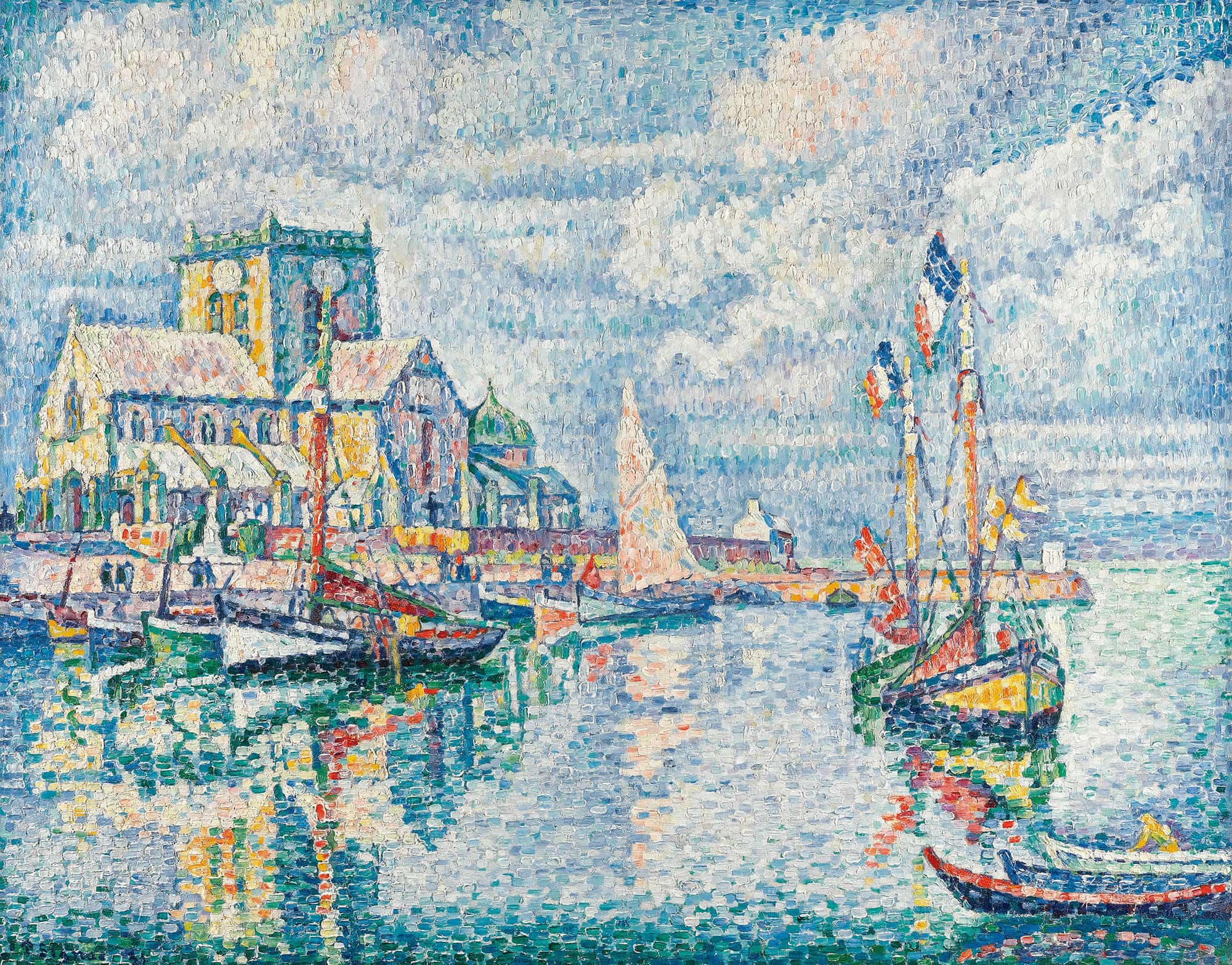 Barfleur by Paul Signac - Image 2