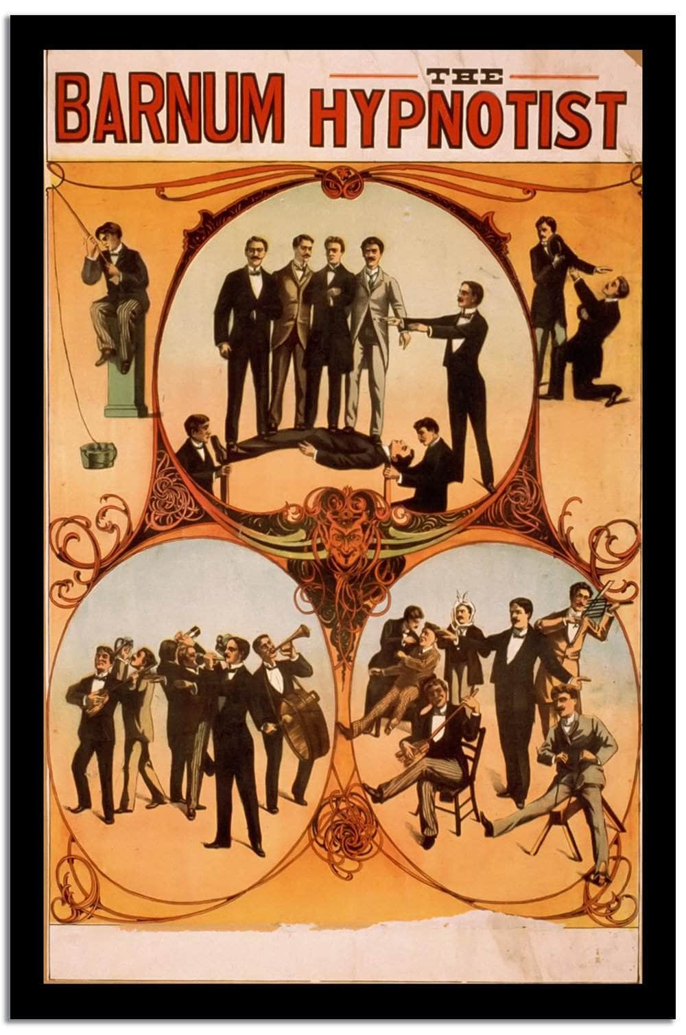 Barnum The Hypnotist Vintage Poster - Image 2