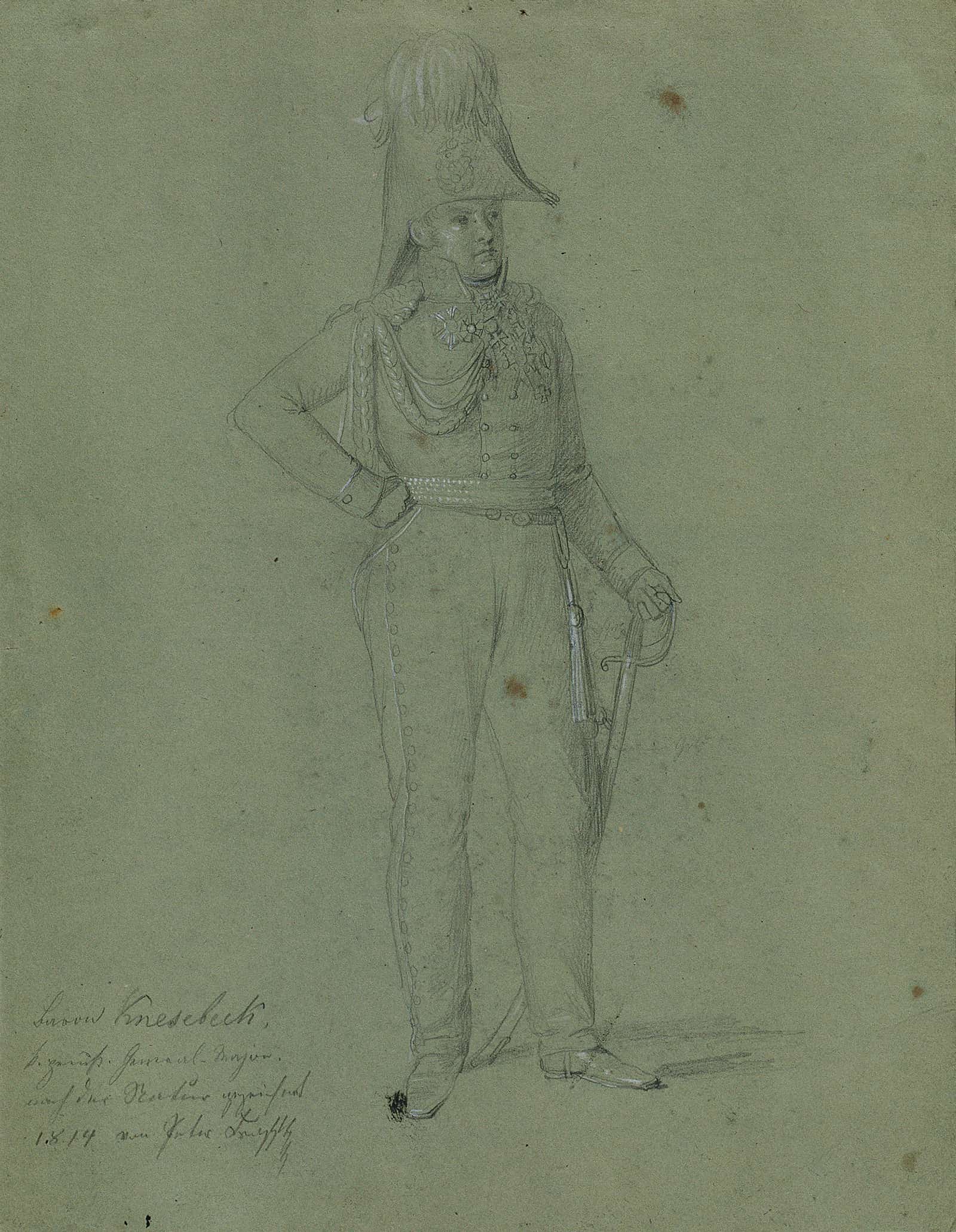 Baron Knesebeck by Johann Peter Krafft - Image 2