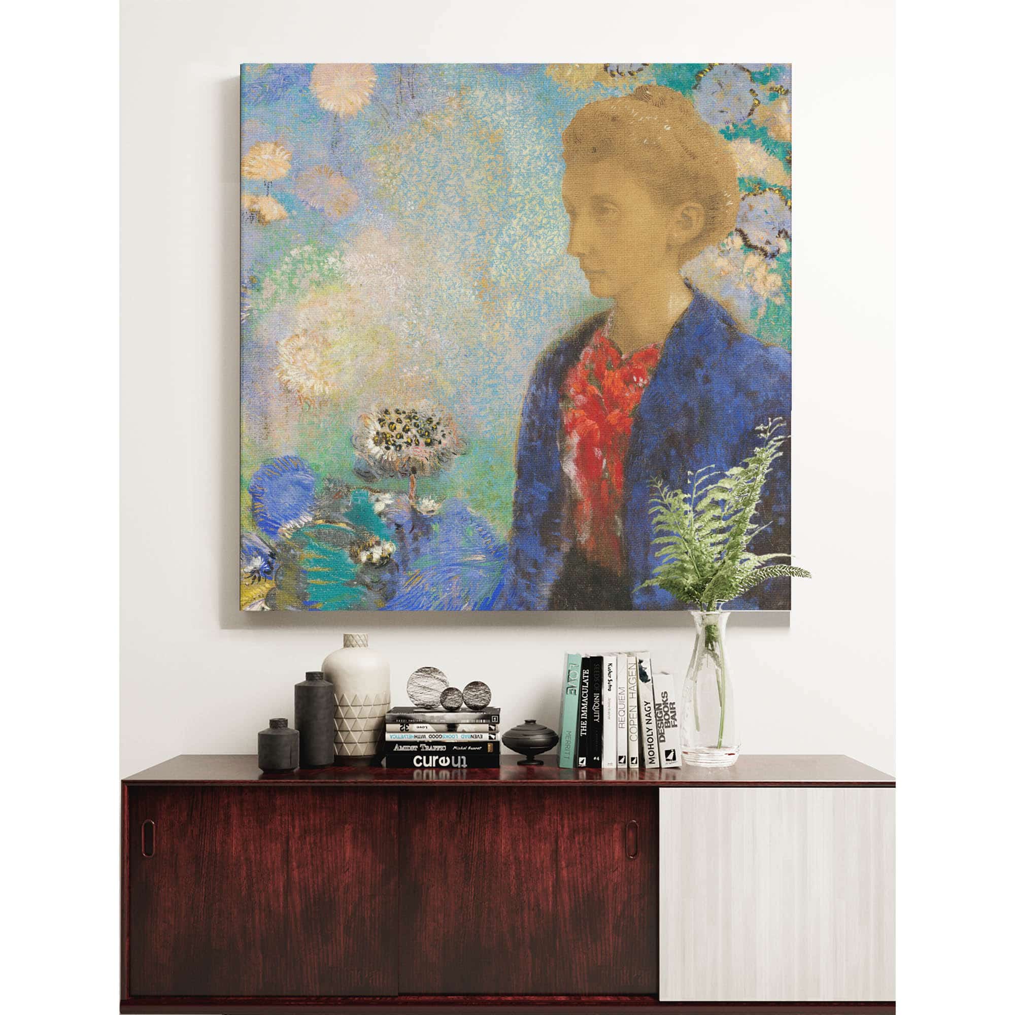 Baronne De Domecy About by Odilon Redon - Image 4