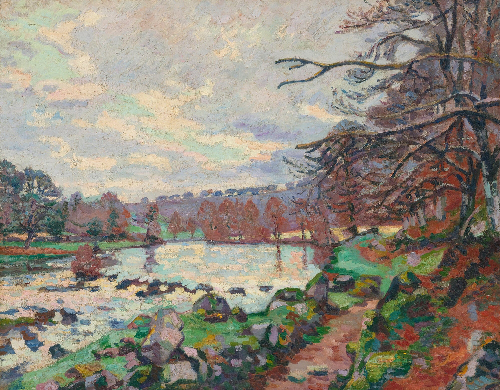 Barrage De Genetin Crozant by Armand Guillaumin - Image 2