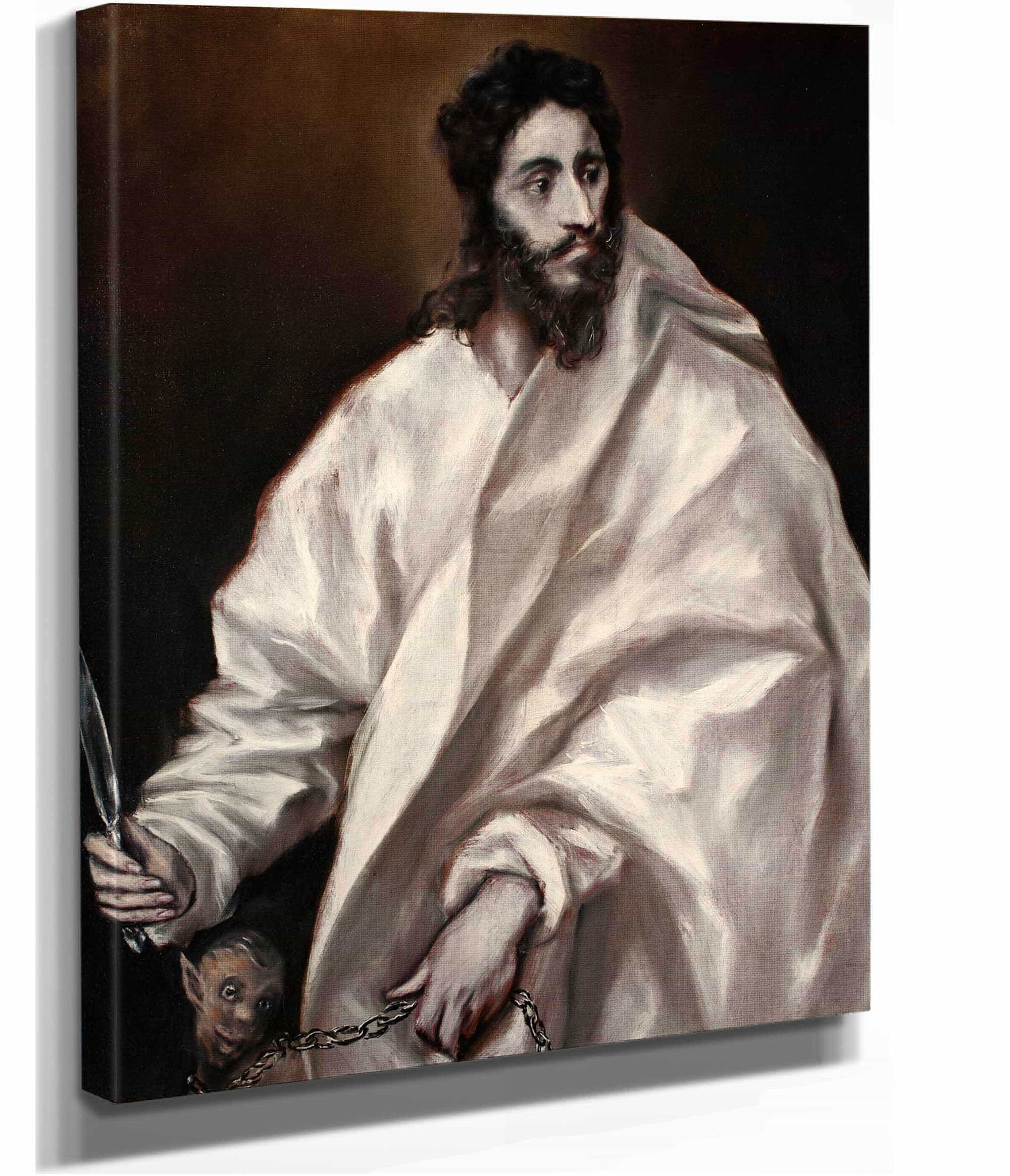 Bartholomew The Apostle by El Greco - Image 2