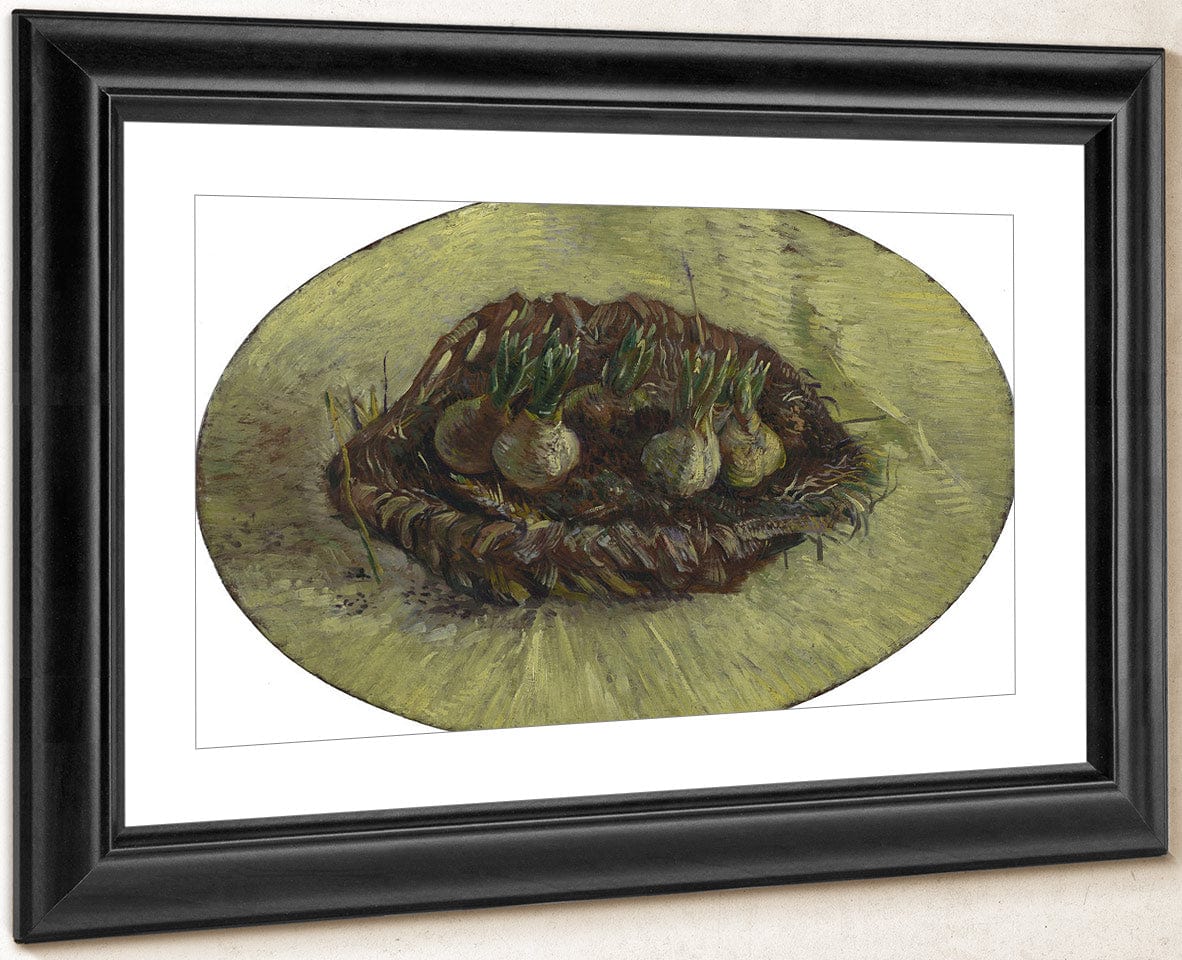 Basket Of Hyacinth Bulbs By Vincent Van Gogh - Image 4