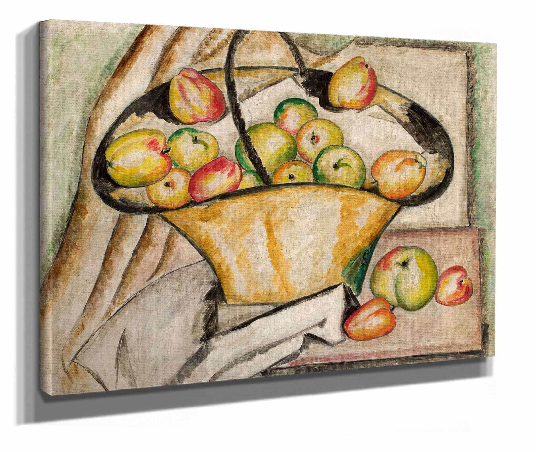 Basket With Apples by Tadeusz Makowski - Image 2