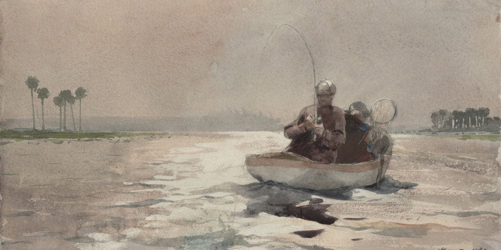 Bass Fishing Florida By Winslow Homer - Image 2