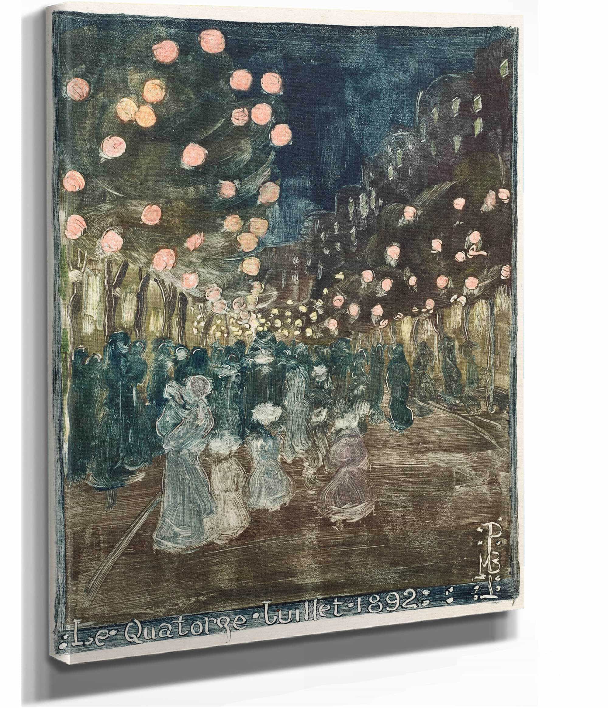 Bastille Day by Maurice Prendergast - Image 2