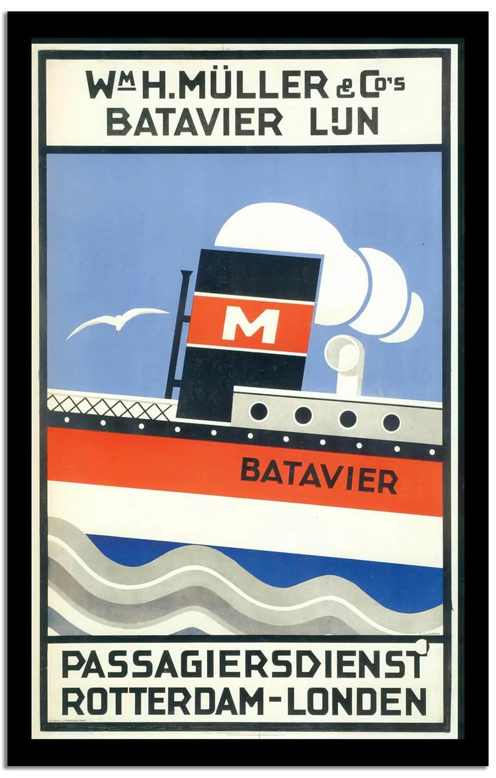 Batavier Vintage Poster - Image 2