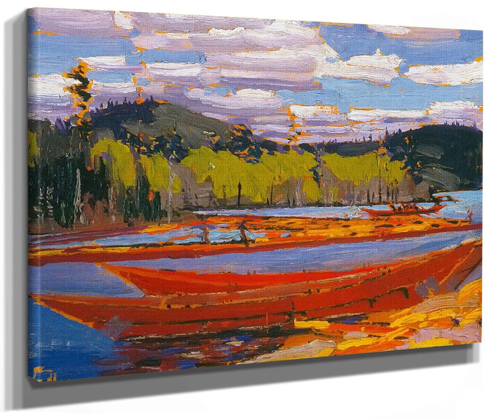 Bateaux By Tom Thomson