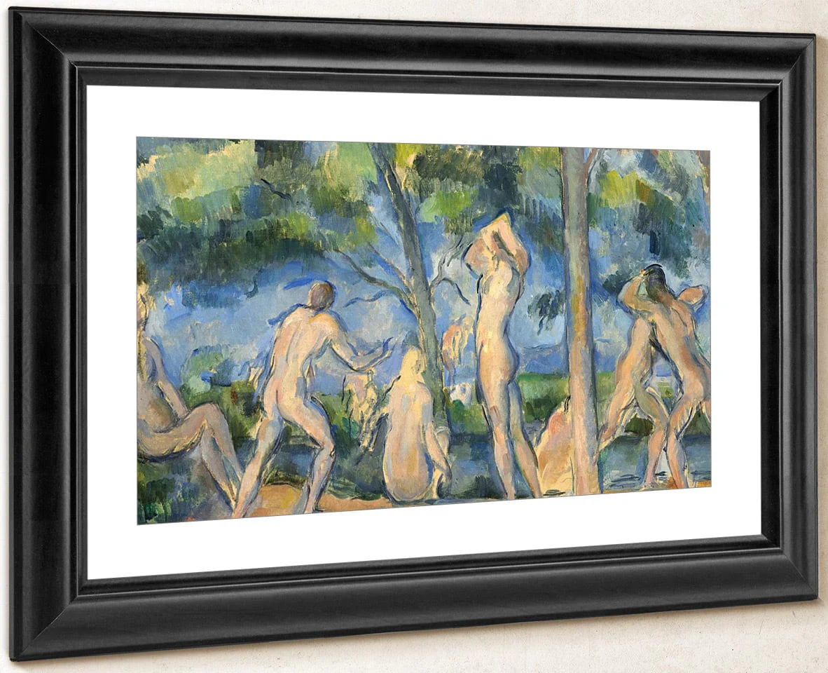 Bathers 1 By Paul Cezanne - Image 4