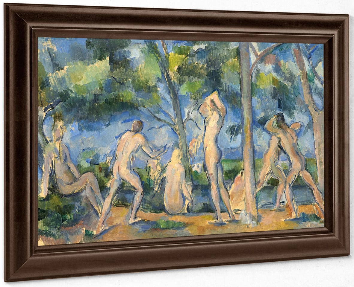 Bathers 1 By Paul Cezanne - Image 6