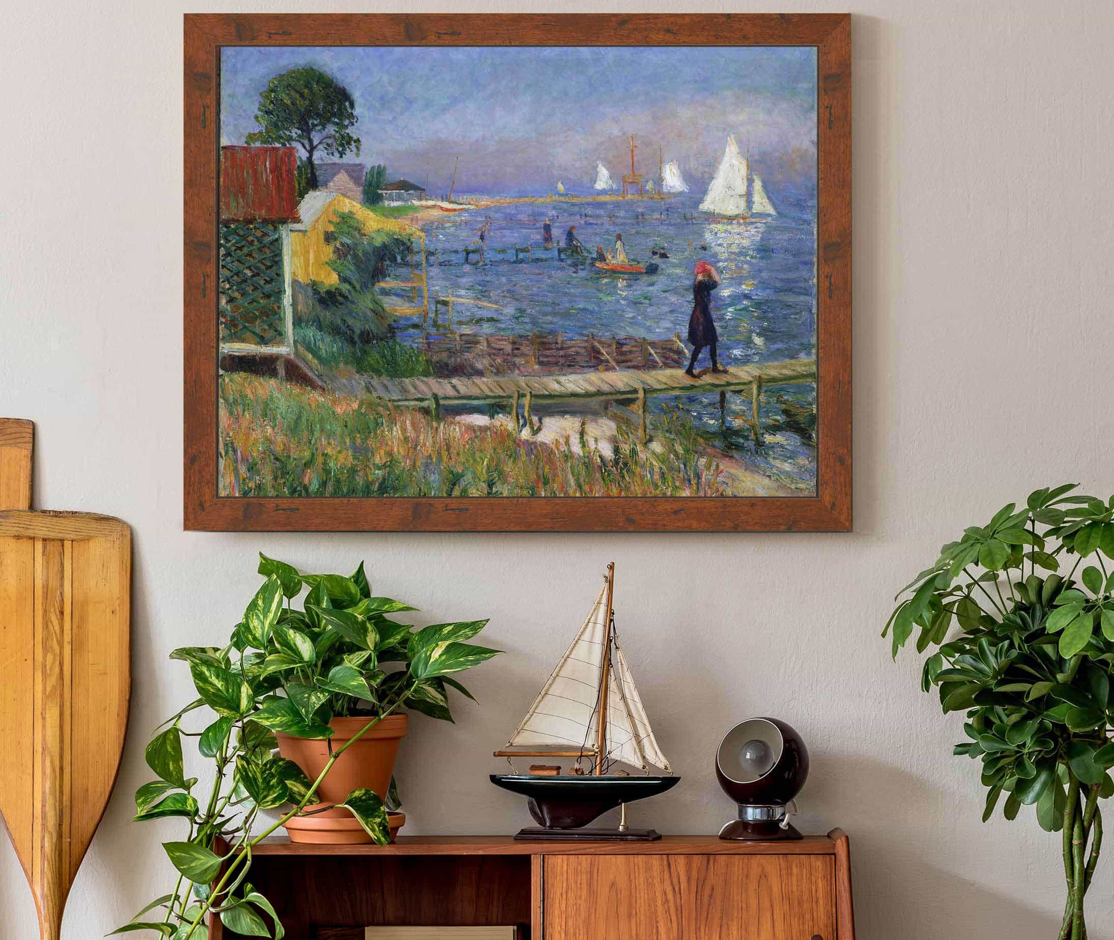 Bathers At Bellport by William James Glackens - Image 3