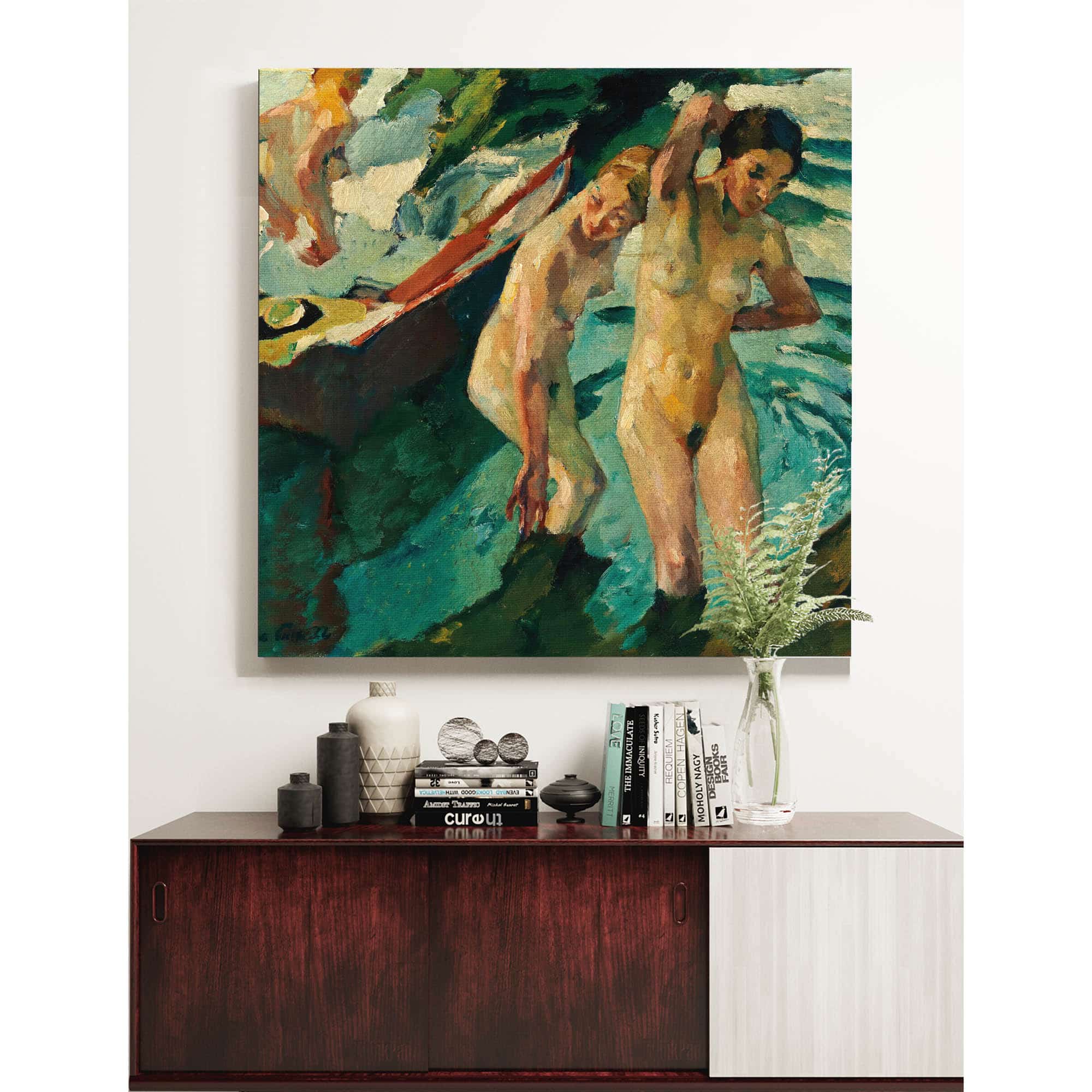 Bathers by Leo Putz - Image 5
