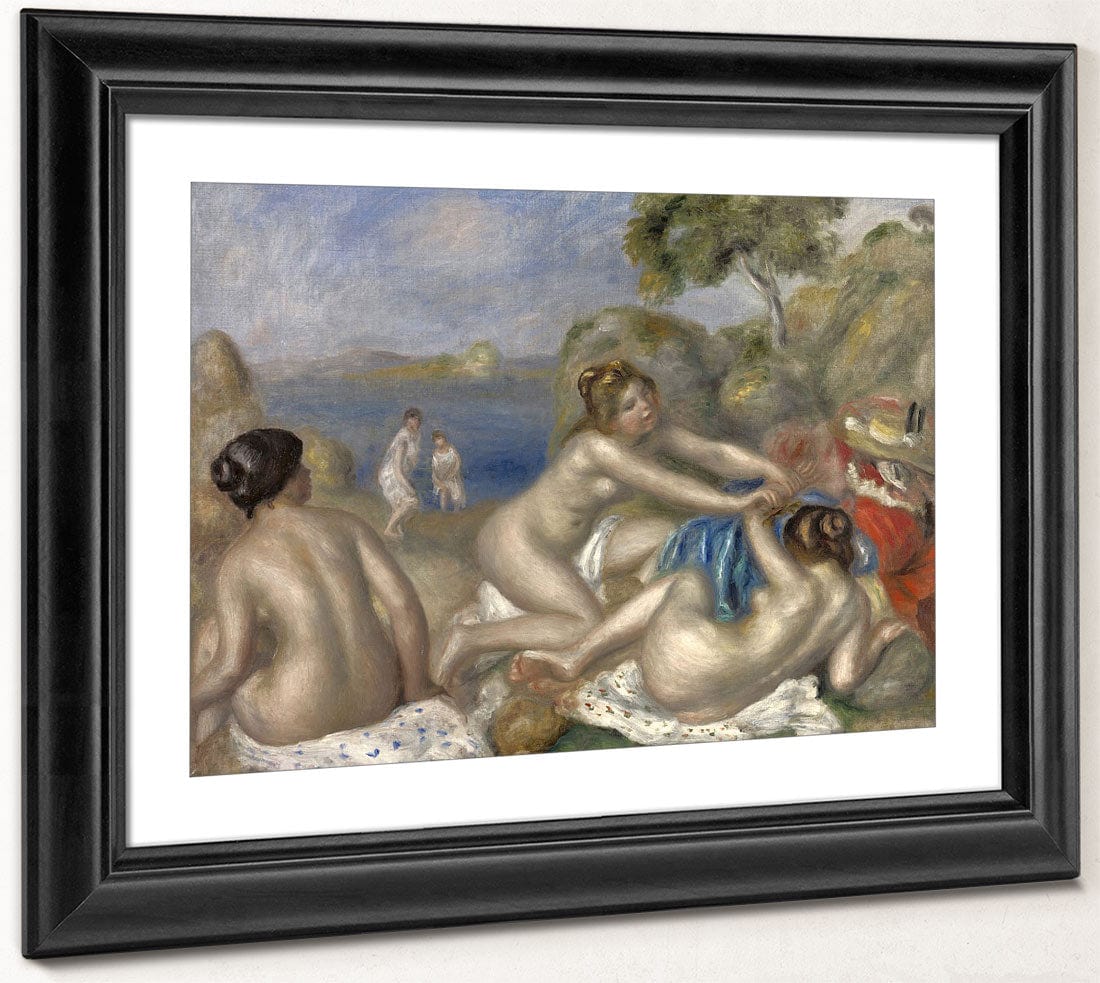 Bathers Playing With A Crab (Trois Baigneuses Au Crabe) By Pierre Auguste Renoir - Image 2