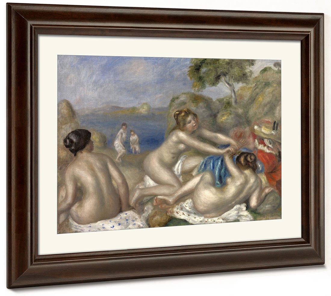Bathers Playing With A Crab (Trois Baigneuses Au Crabe) By Pierre Auguste Renoir - Image 3