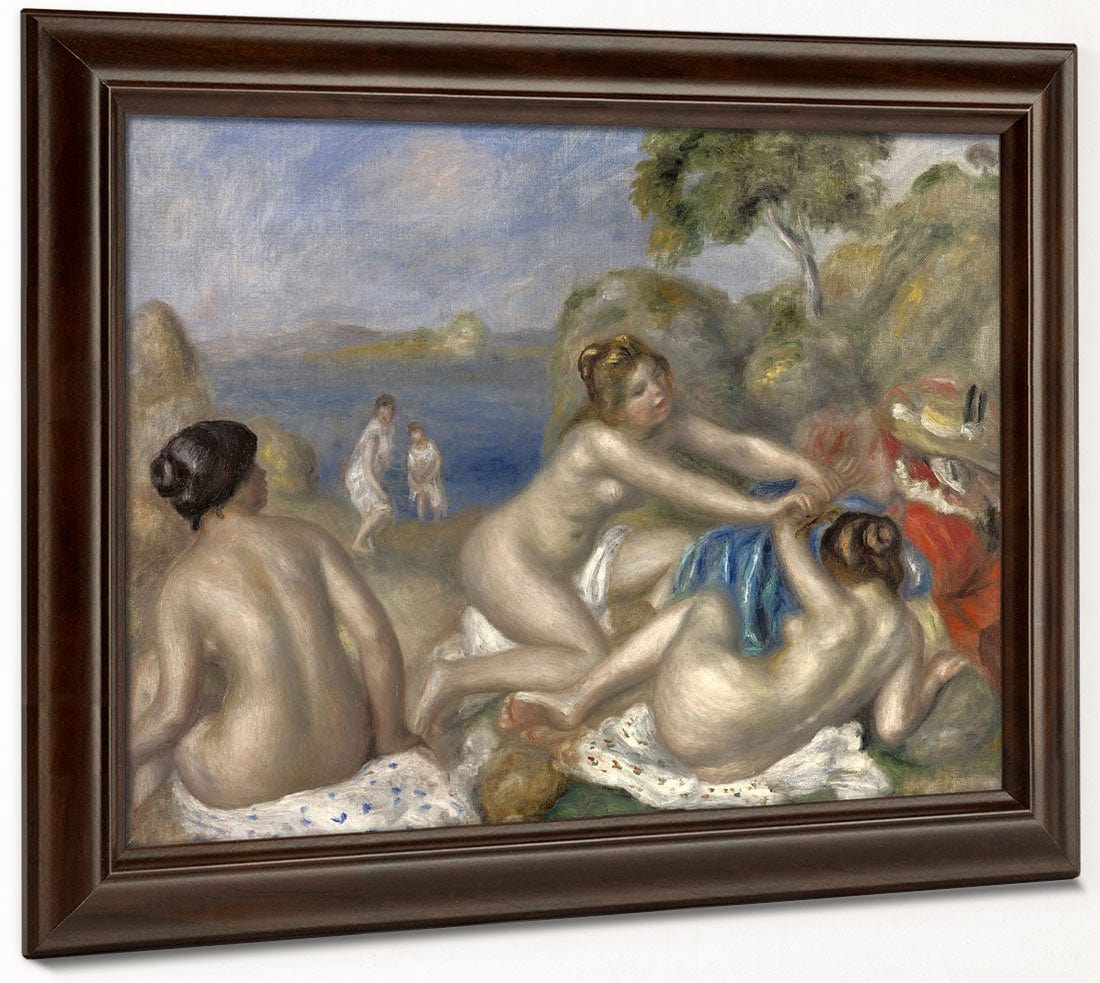 Bathers Playing With A Crab (Trois Baigneuses Au Crabe) By Pierre Auguste Renoir - Image 4