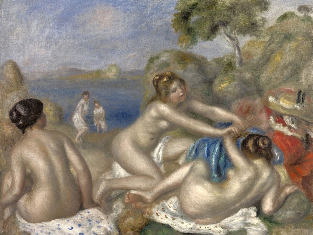 Bathers Playing With A Crab (Trois Baigneuses Au Crabe) By Pierre Auguste Renoir - Image 5