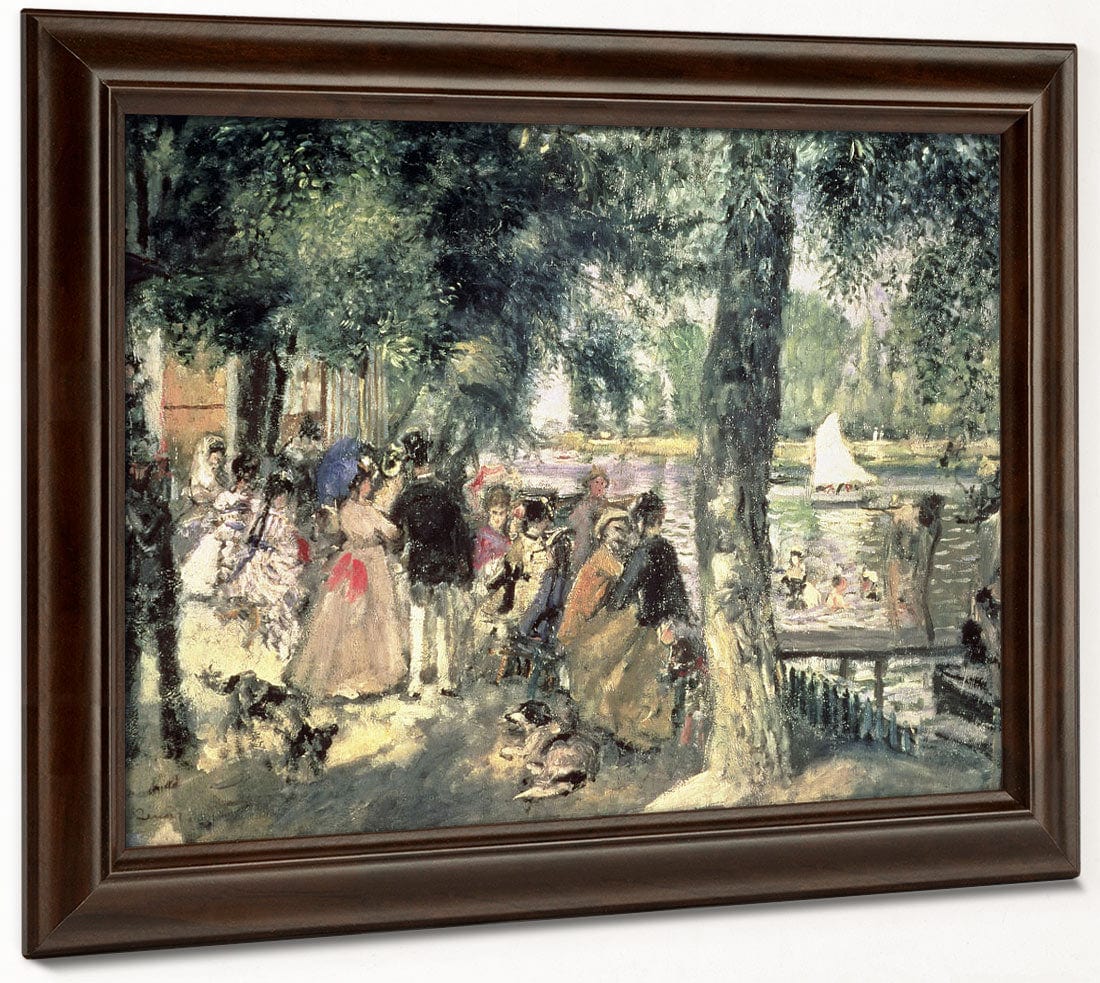 Bathing On The Seine Or, La Grenouillere, By Pierre Auguste Renoir - Image 4