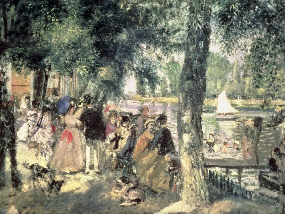 Bathing On The Seine Or, La Grenouillere, By Pierre Auguste Renoir - Image 5