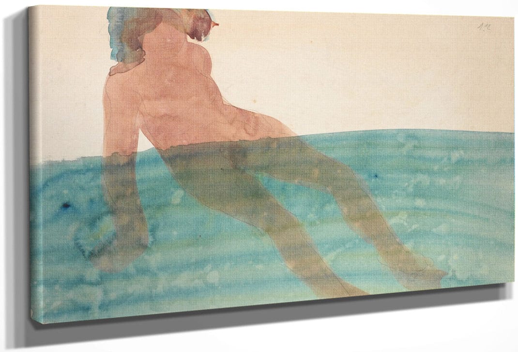 Bathing Woman By Francois Auguste Rene Rodin