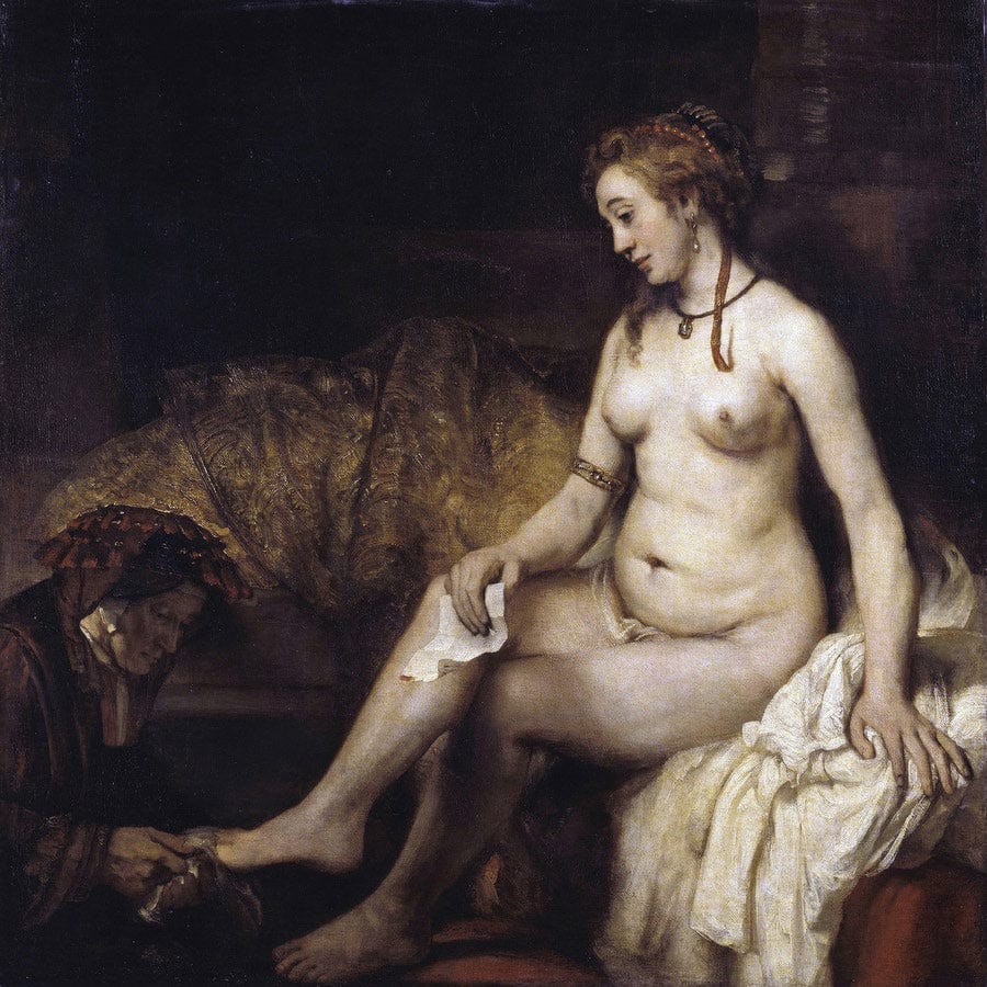 Bathsheba With David's Letter By Rembrandt - Image 5