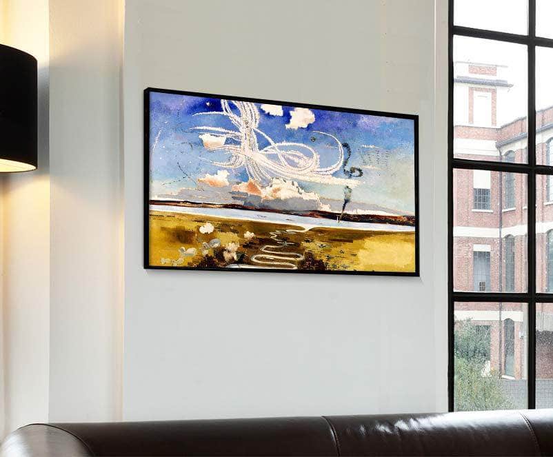 Battle Of Britain Painting Paul Nash Canvas Art - Image 4