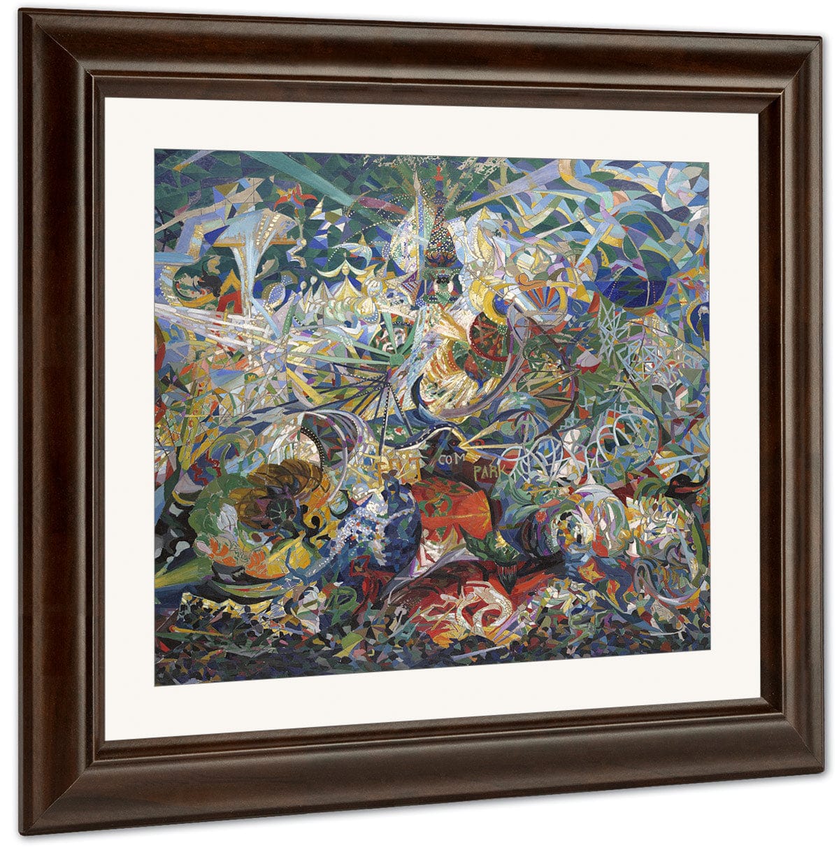 Battle Of Lights, Coney Island, Mardi Gras By Joseph Stella - Image 3